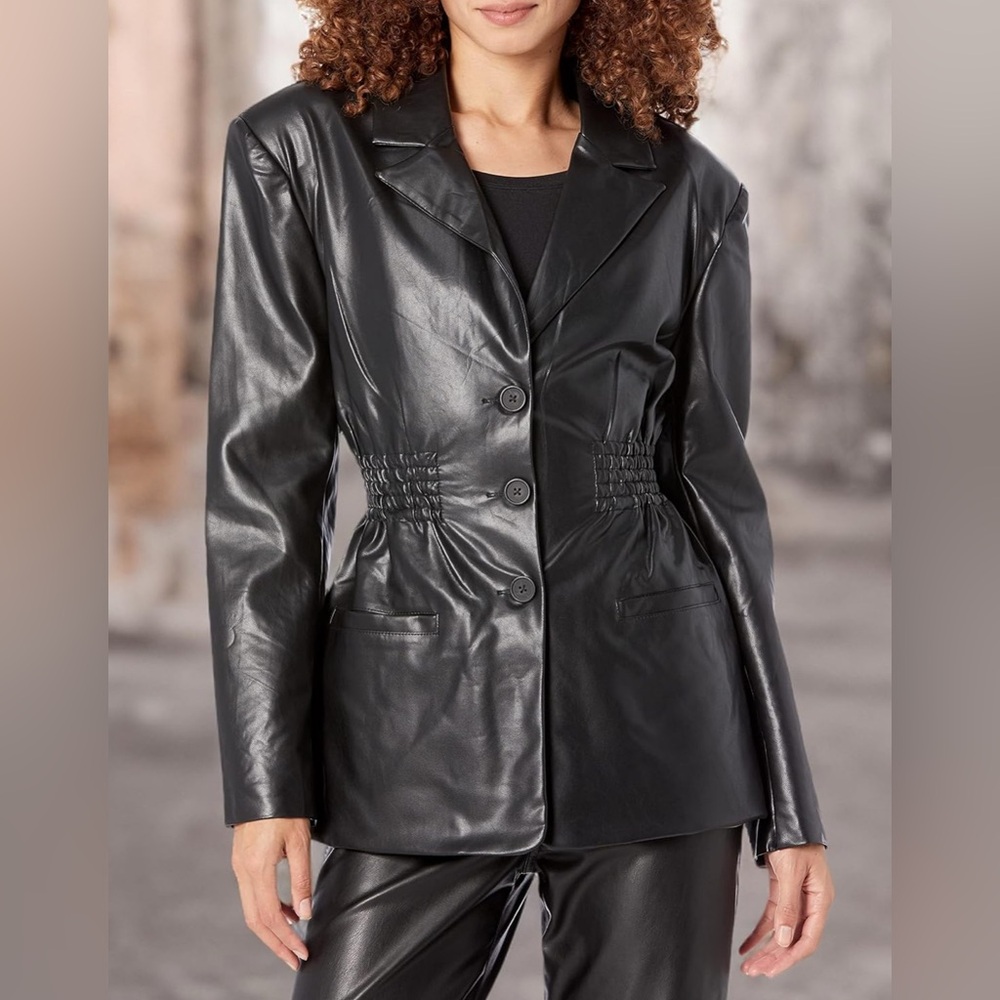 Steve Madden Frida Faux Leather Jacket
